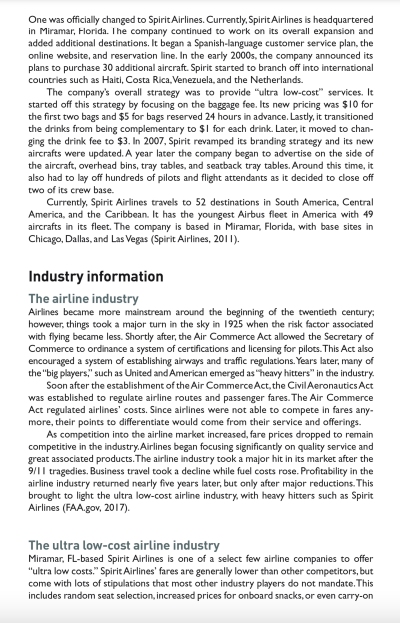 What are the challenges Spirit Airlines is facing