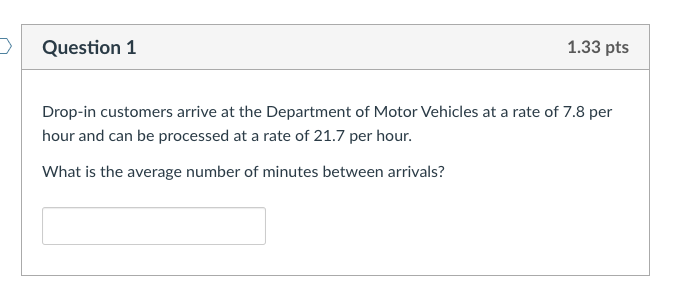 Use at least six decimal places in all of your
