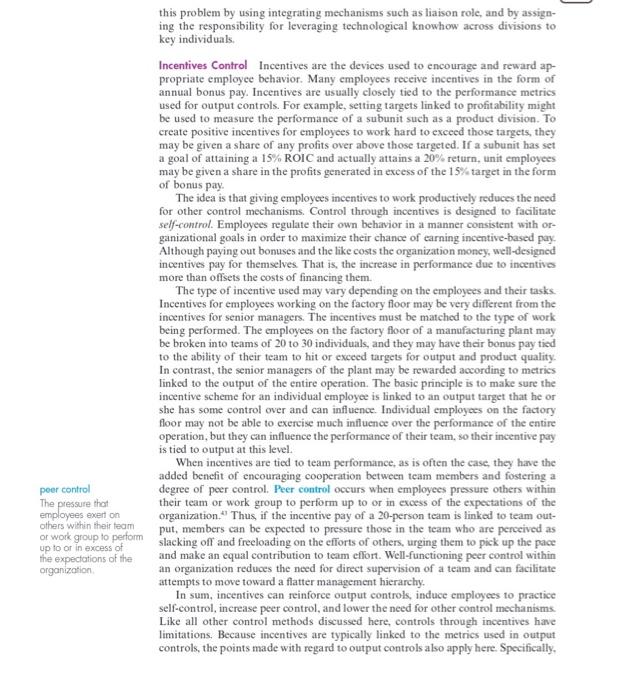 please read chapter and answer the following