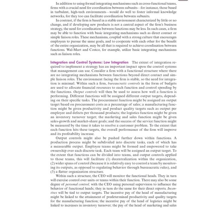 please read chapter and answer the following