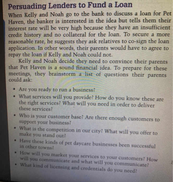 what questions are Logos based? Persuading