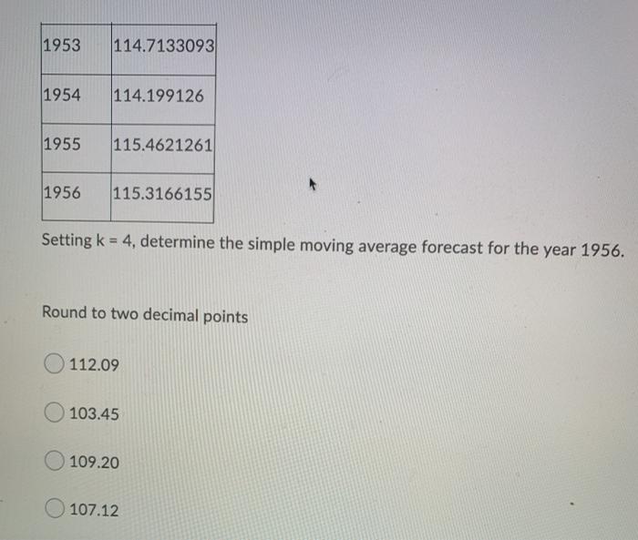 Use the data shown below to answer the following