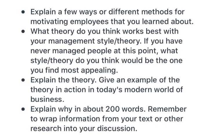 Explain a few ways or different methods for