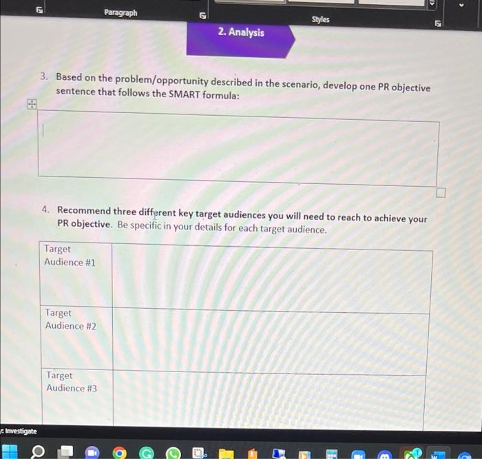 last picture is the sinario LA G Paragraph Styles