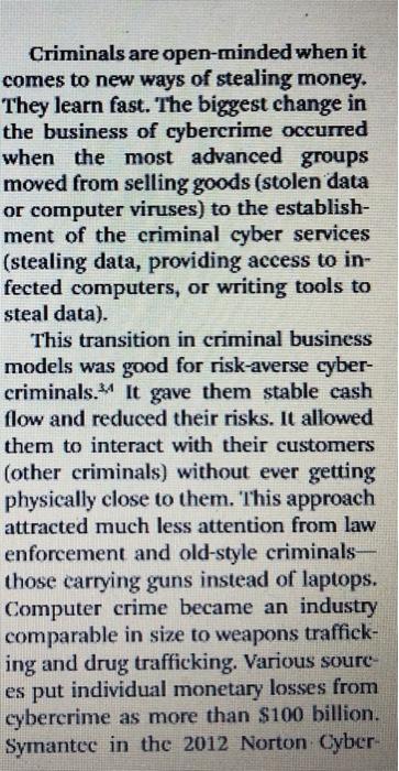 Regarding Risk Assessment Please utilize the