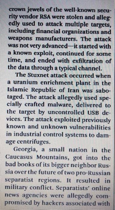 Regarding Risk Assessment Please utilize the