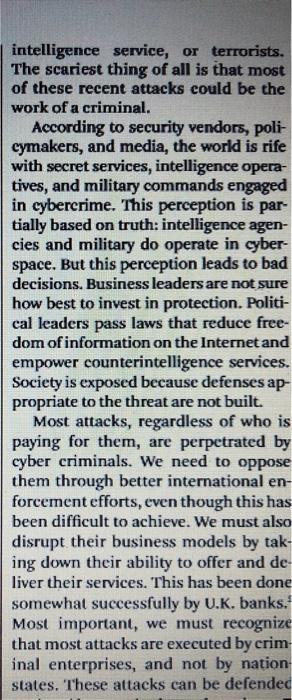 Regarding Risk Assessment Please utilize the