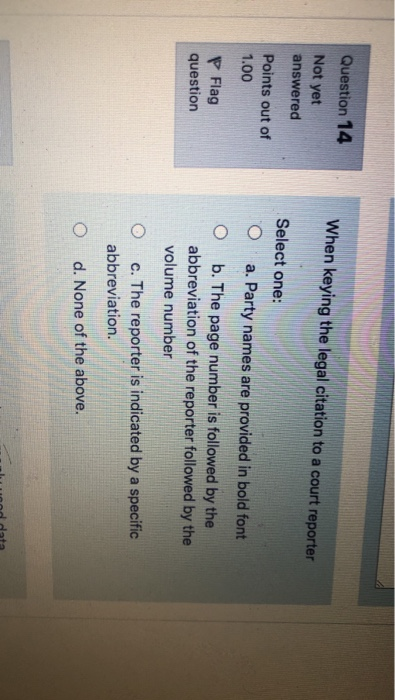 Muhtas Question 13 Not yet Directions: Correct