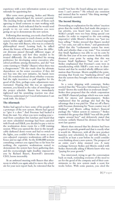 fill David role in the table Rosewell