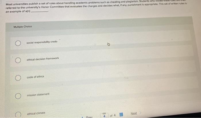 (marketing) Most universities publish a set of