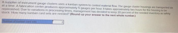 please help thank you A small manufacturing