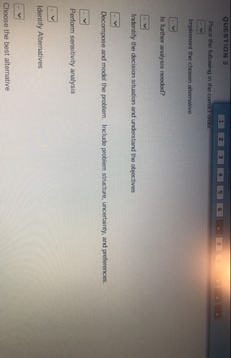 QUESTION 5 When the overall process goes through