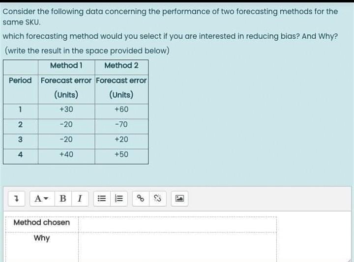 Consider the following data concerning the