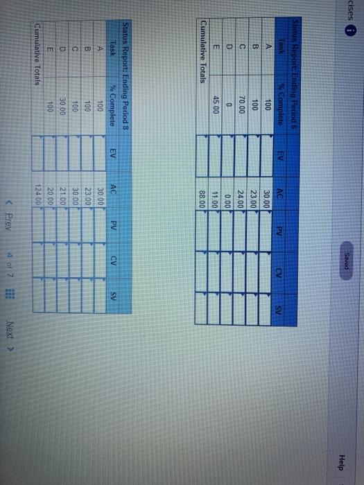 ses Saved Help Save & Exit Check my Given the