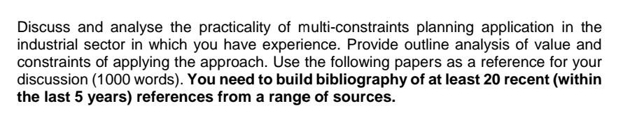 Discuss and analyse the practicality of