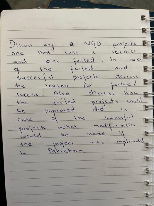 Discuss one any that and of the succes ful the