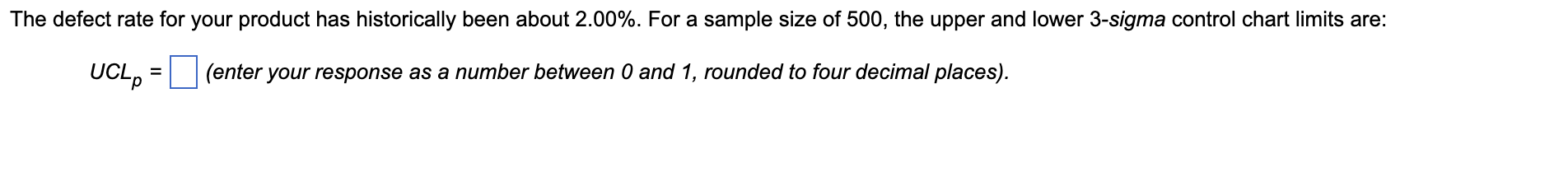 UCL UCLp = (enter your response as a number