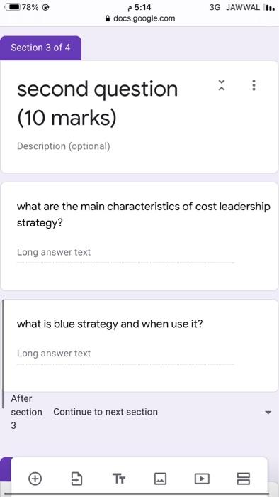 I want a quick solution 78% 5:14 3G JAWWALI.