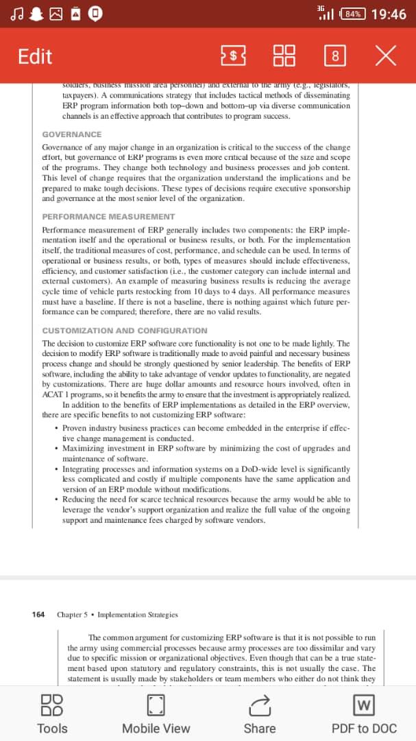 1. Governance and methodology are important for