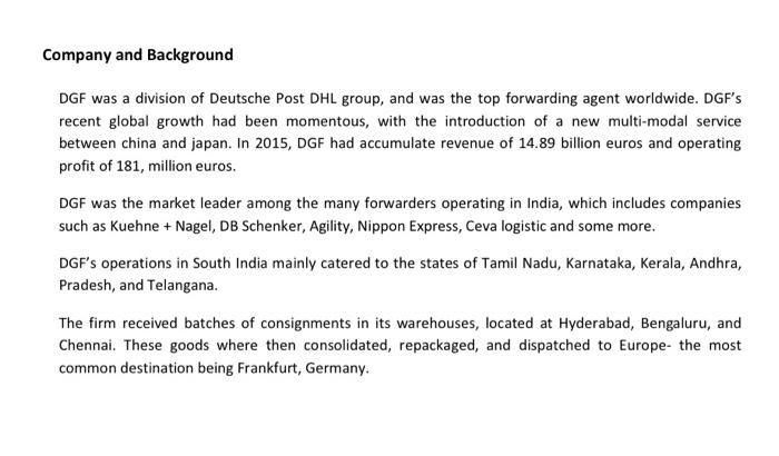 please do solve this Optimization case study.