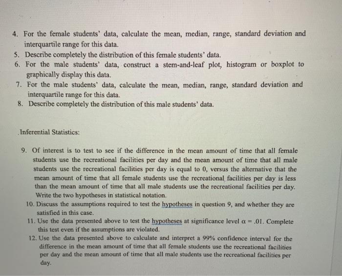 Questions 1-12 please! Project 4 Most college