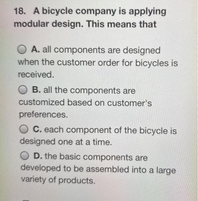 16. If an operations decision is to keep capacity