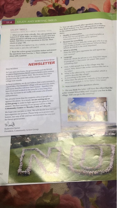 11.4 STUDY AND WRITING SKILLS STUDY SKILLS