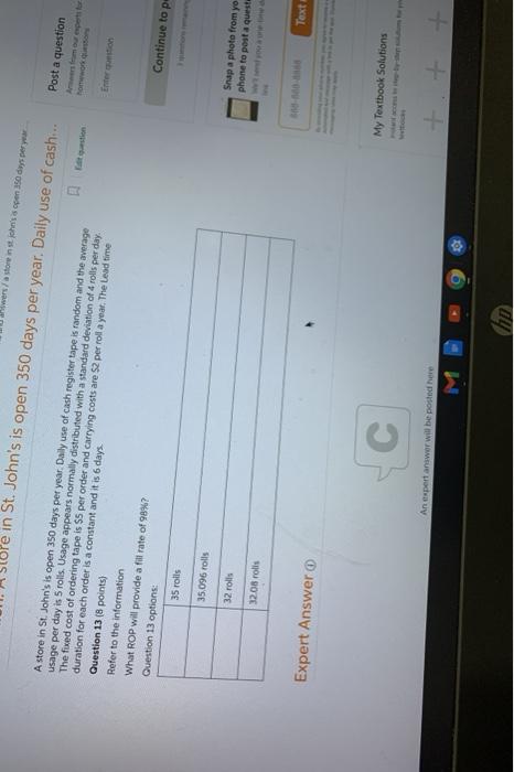 wer/astore in this is open 350 days pery in St.