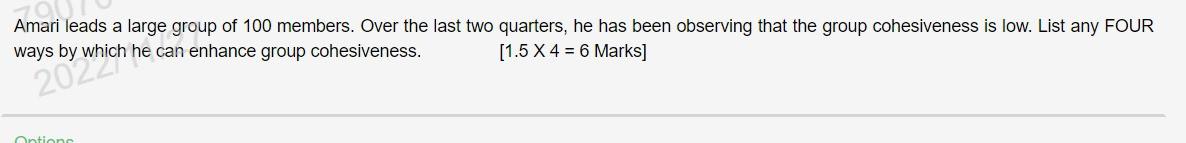 answer immediately please Amari leads a large