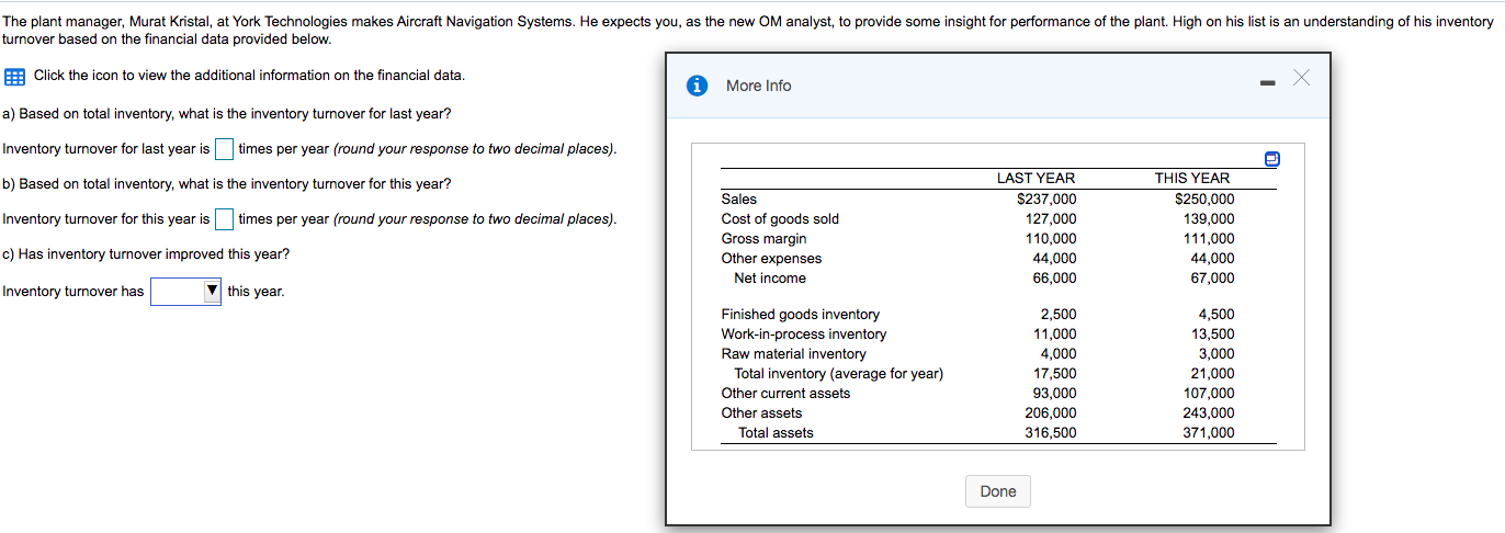 The plant manager, Murat Kristal, at York