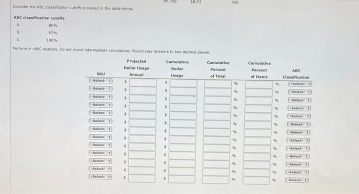 The Welsh Corporation uses 13 key components in