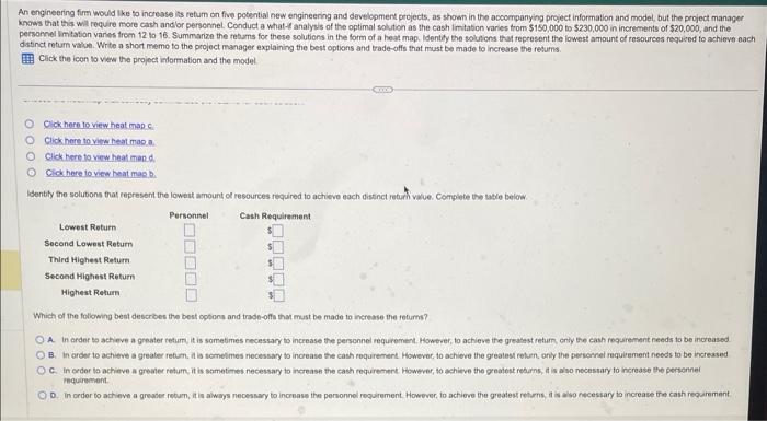 distinct retum valus. Wite a short memo to the