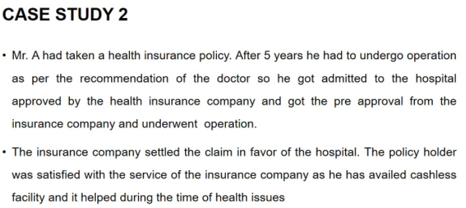 Discuss and explain this case study CASE STUDY 2