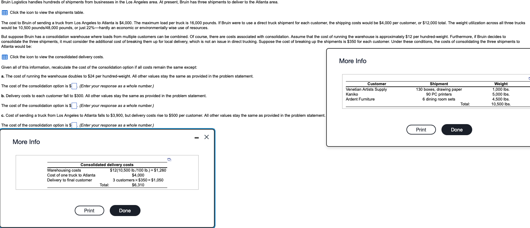 Bruin Logistics handles hundreds of shipments