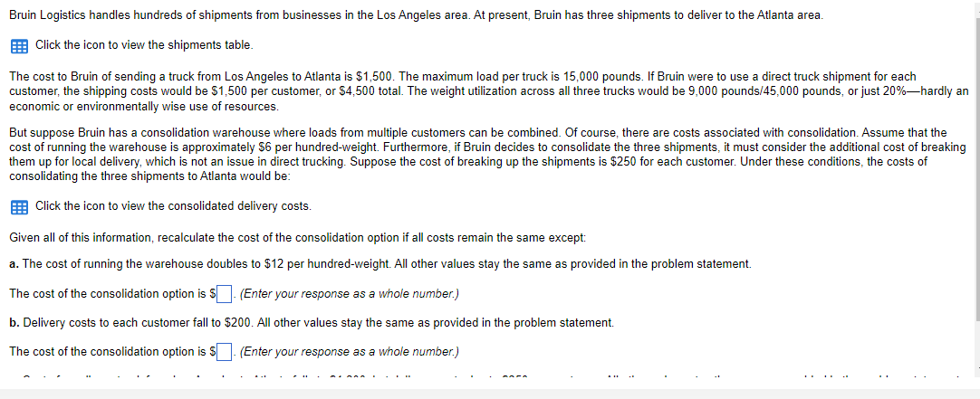 Bruin Logistics handles hundreds of shipments