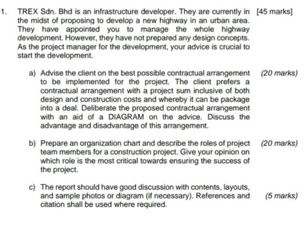 TREX Sdn. Bhd is an infrastructure developer.