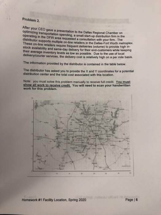 Problem 2. After your CEO gave a presentation to