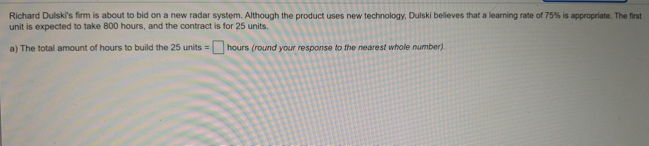 b) For the given learning rate, the cumulative