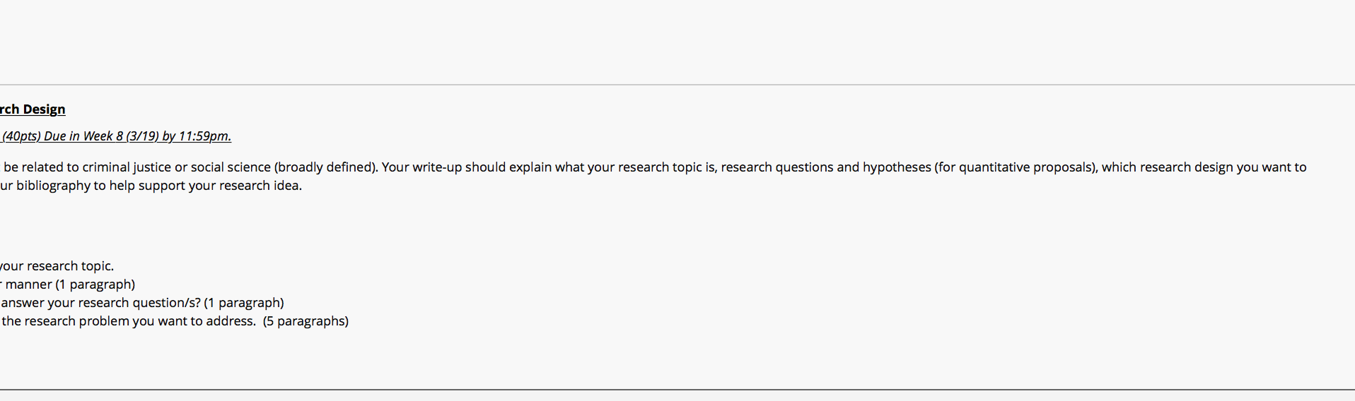 Assignment #2: Literature Review,