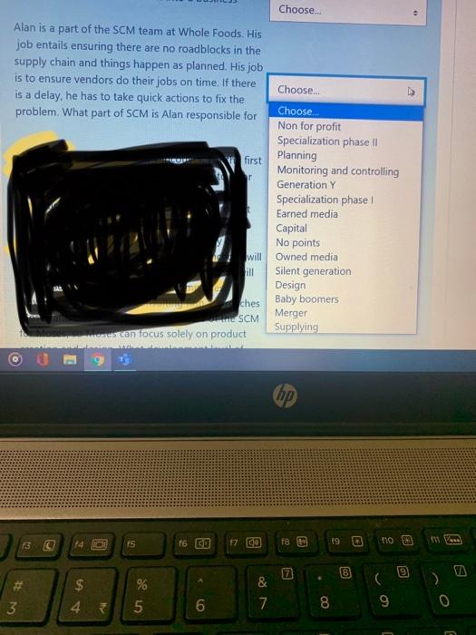 Alan is a part of the SCM team at Whole Foods.