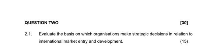 please read the article and answer 2.1 with more