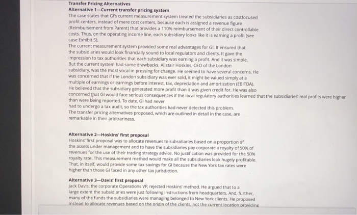 Description This case was written to illustrate a