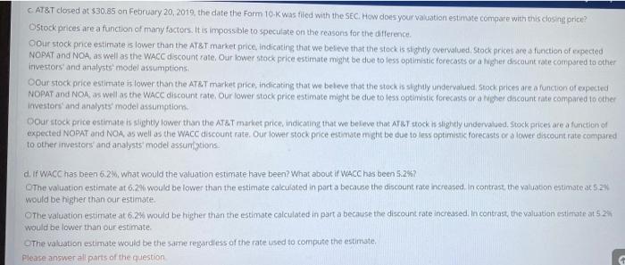 Estimating Share Value Using the ROPI Model