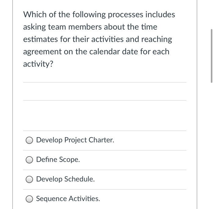 A dependency requiring that design be completed