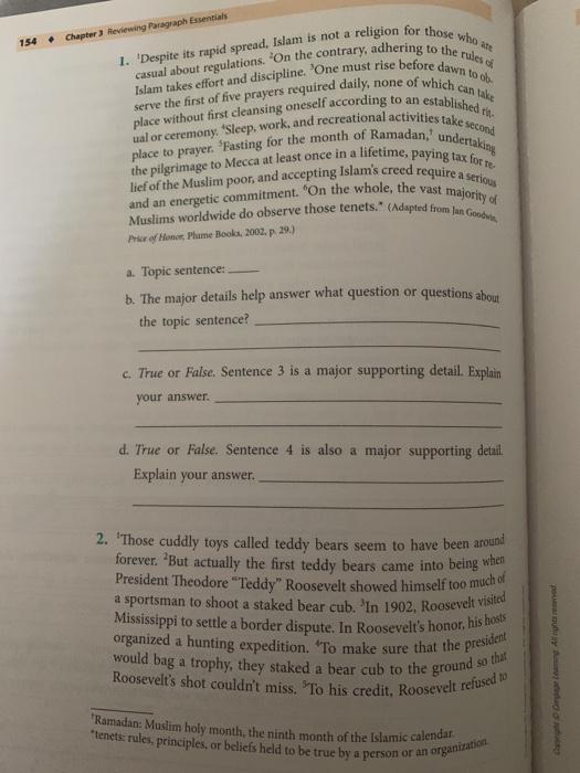 . 153 Knowing the Difference between Major and