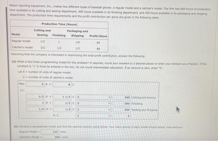 IS THIS CORRECT Kelson Sporting Equipment, Inc,