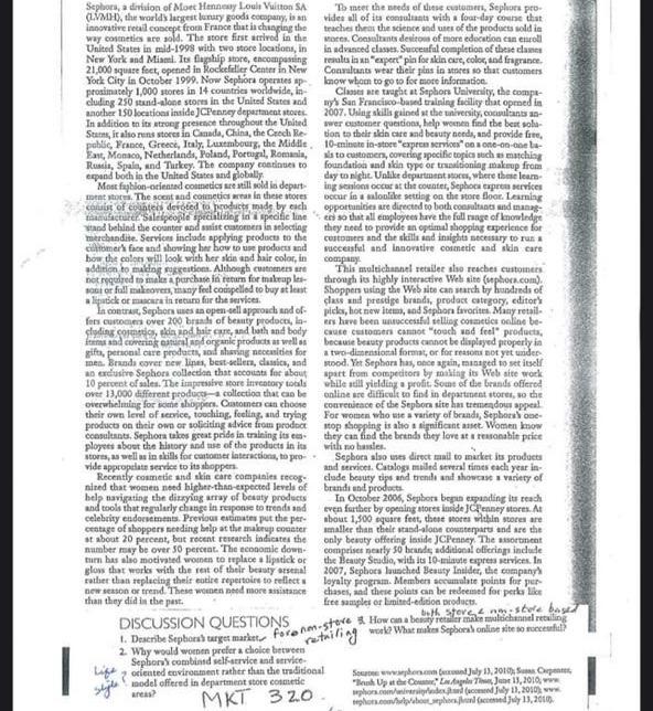 answer all 3 questions !! Sephors, admision of