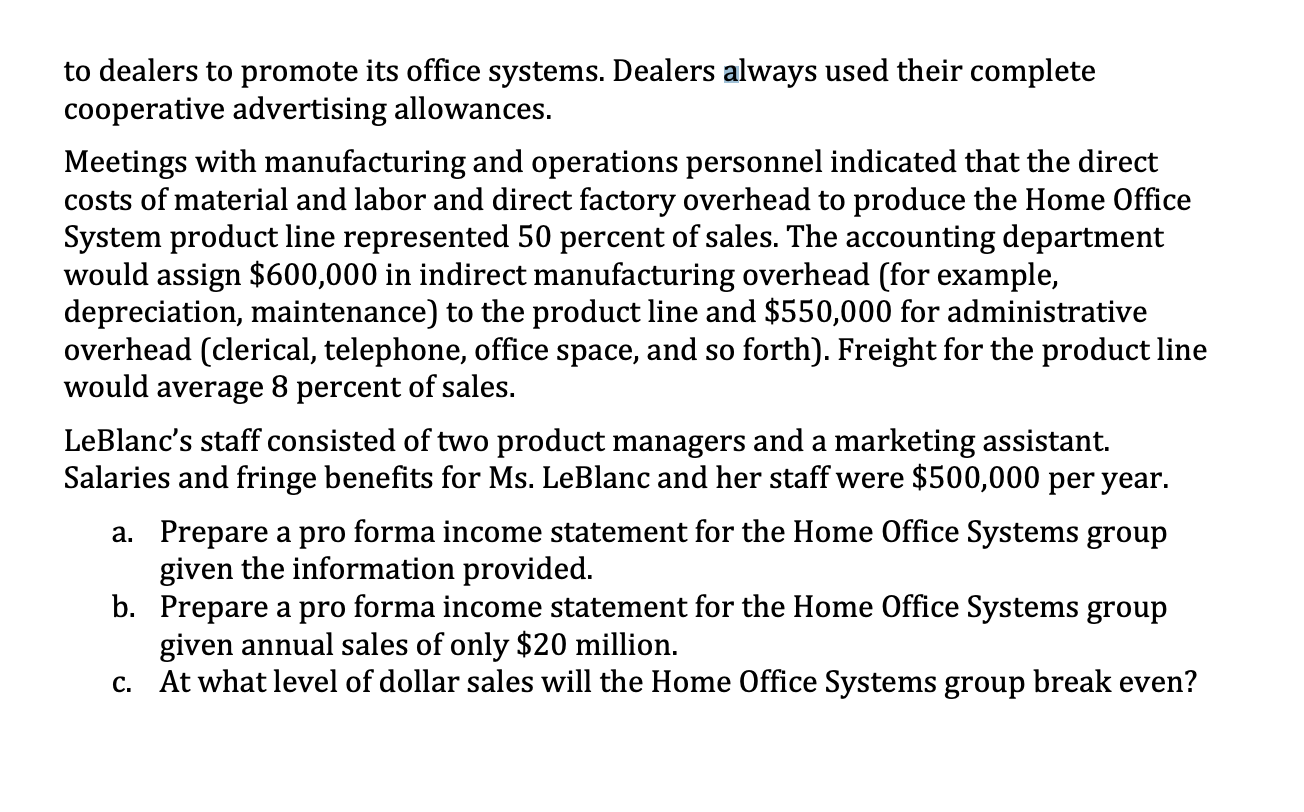 8. The annual planning process at Century Office