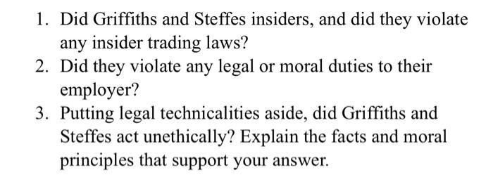 just these three questions . please provode a new