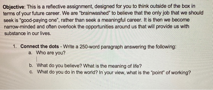 Part One Describe the two procedural differences